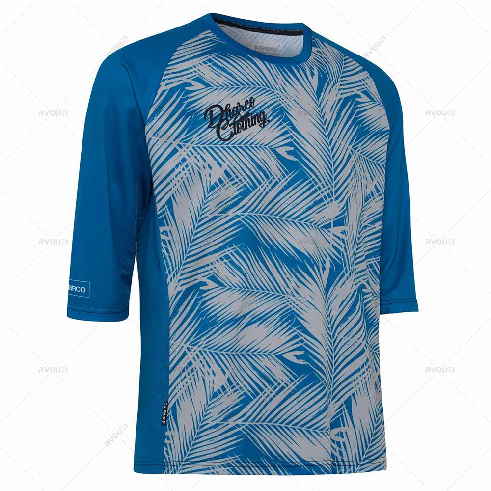 Новинка 2022 Мужская футболка для пересеченной местности горного велосипеда