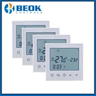 4pcs TDS21-WP Digital Heating Thermostat Room Temperature Controller Programmable Thermoregulator for Water Underfloor Heating