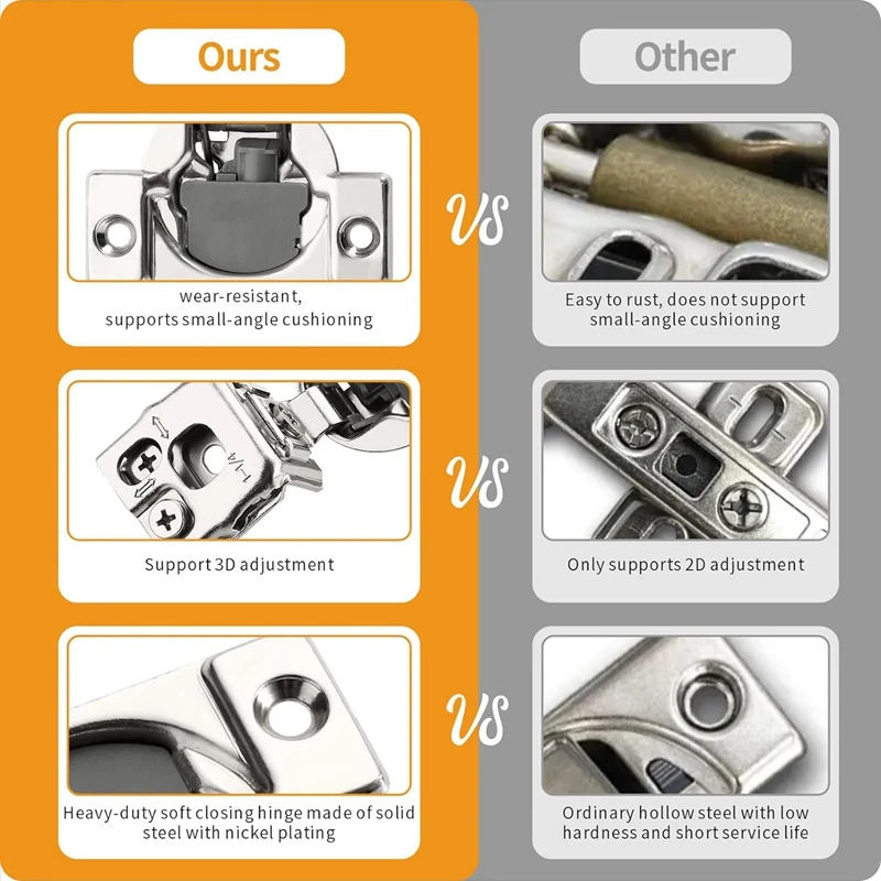 10 шт./упаковка трехмерные петли с мягким замком 1-1/4 дюйма