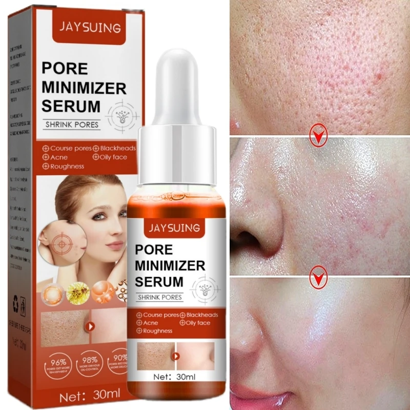 

Salicylic Acid Shrink Pores Facial Serum Firm Moisturizing Essence Liquid Repair Face Pores Beauty Skin Care Korean Cosmetics