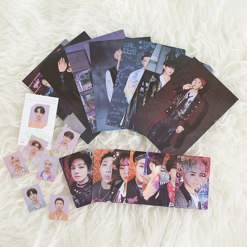 

Kpop Bangtan Boys коллекция 2022 года, Постер класса премиум для фотографий альбомов, фотографий, фотографий открыток, Lomo Crads Lu8099