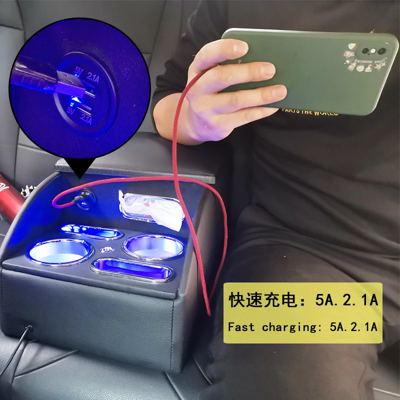 Задний подлокотник для Lexus rx NX es ct UX GX LX LC RC SC мобильный телефон зарядка по USB