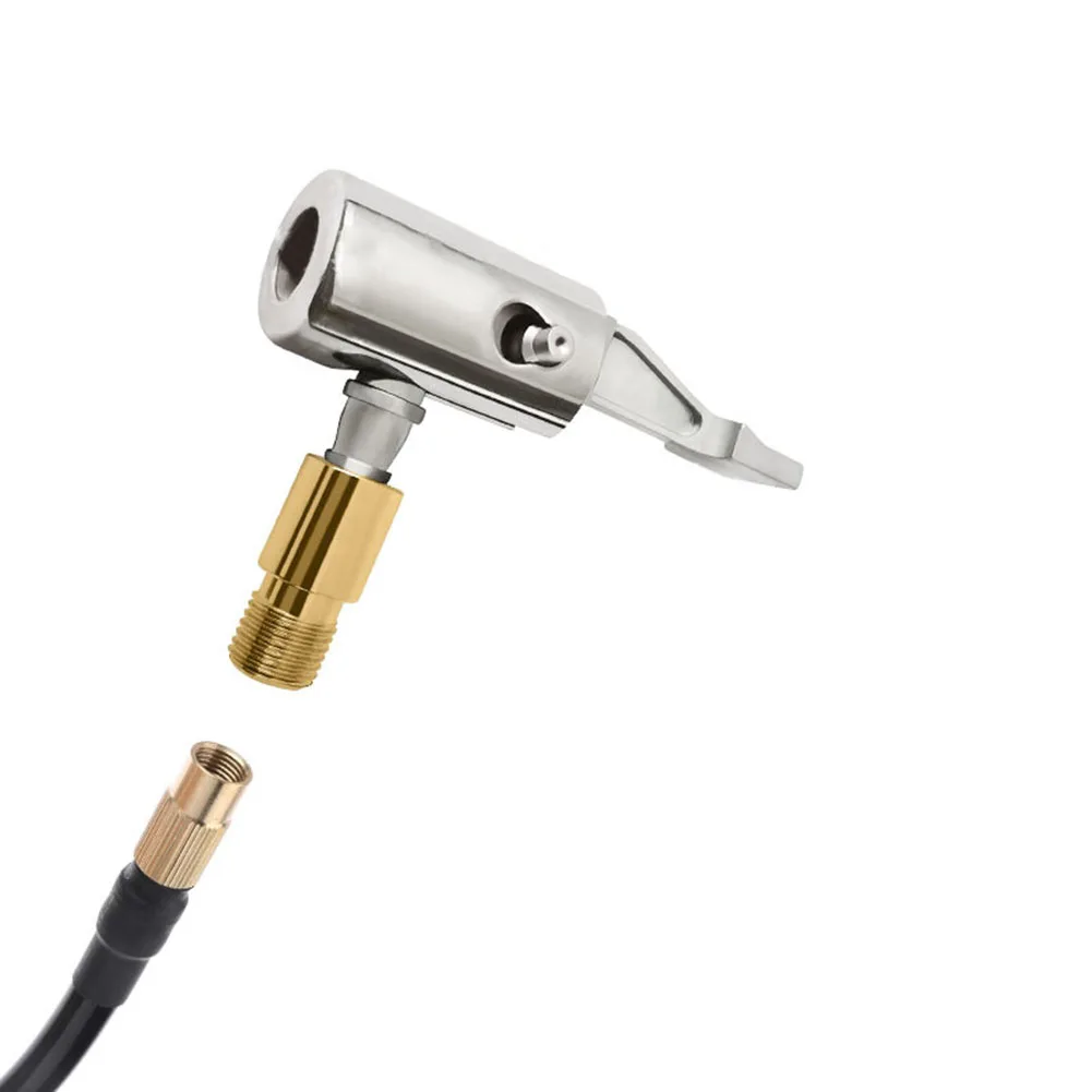

Car Accessories For Compressor Car Auto Brass Tyre Wheel Tire Inflator Pump Valve Clip Clamp Connector Adapter