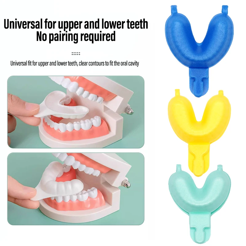 20 шт. одноразовые стоматологические лотки из фторидной пены детские гелевые
