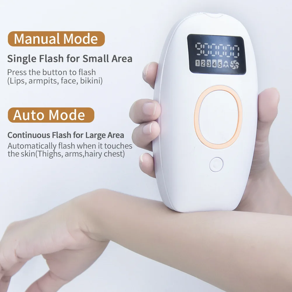 990,000 Jing laser home hair removal instrument portable IPL hair removal instrument whole body shaver