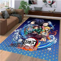 ghost slayer japanese comic large area carpet children love bedroom living room chair play crawling mat fluffy large carpet
