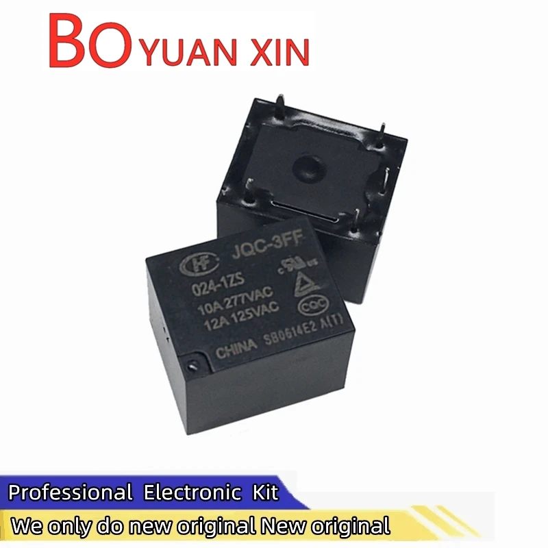 Новые оригинальные реле для бытовой техники HF-JQC-3FF-5 005 9 009 12 012 24 024 В постоянного