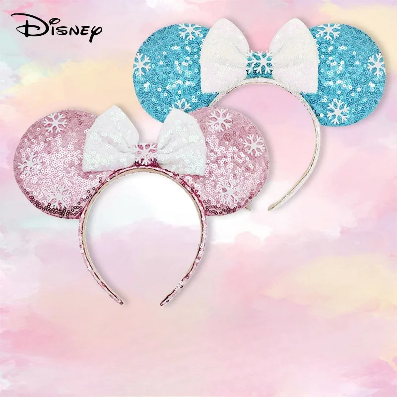 Disney Frozen украшения для рождественской вечеринки аксессуары волос Микки LinaBell
