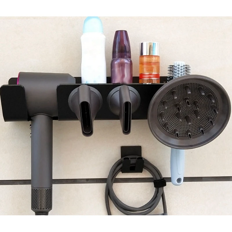 supersonic hair dryer holder bathroom storage organizer shelf for wall mount bathroom hardware accessories for dyson free global shipping