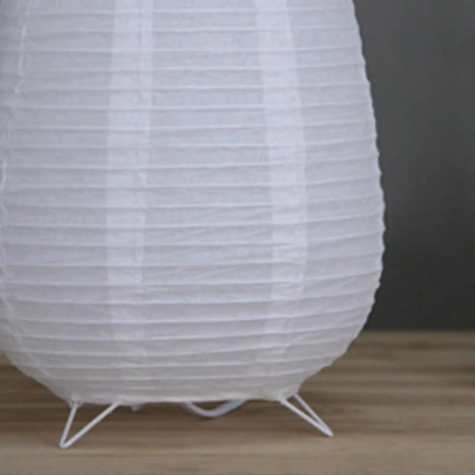 

NightStand Table Lamp Paper Shade Great for Weddings Anniversaries Handmade