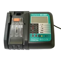 for makita14 4v 18v bl1830 bl1840 bl1430 bl1440 power tool charger 6a with cooling fan dc18rf li ion battery charger