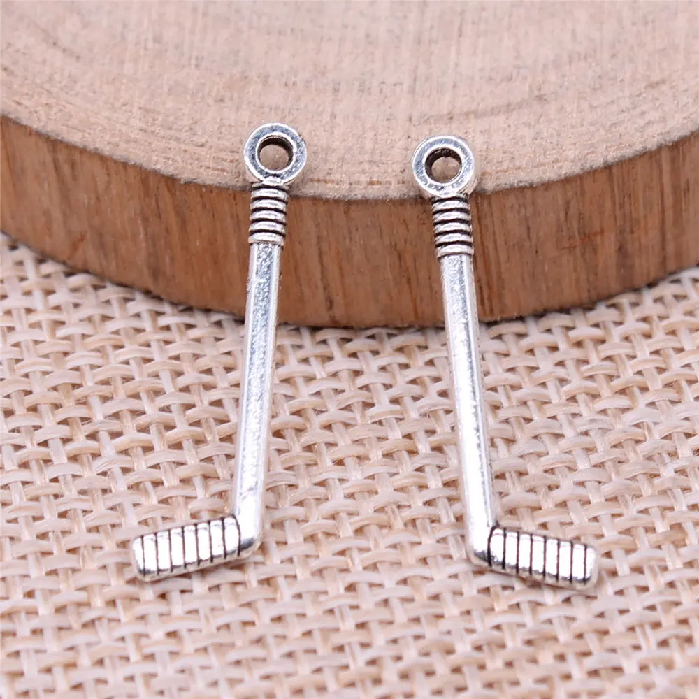 

Hockey Stick Charms Diy Jewelry Making Supplies Crafts