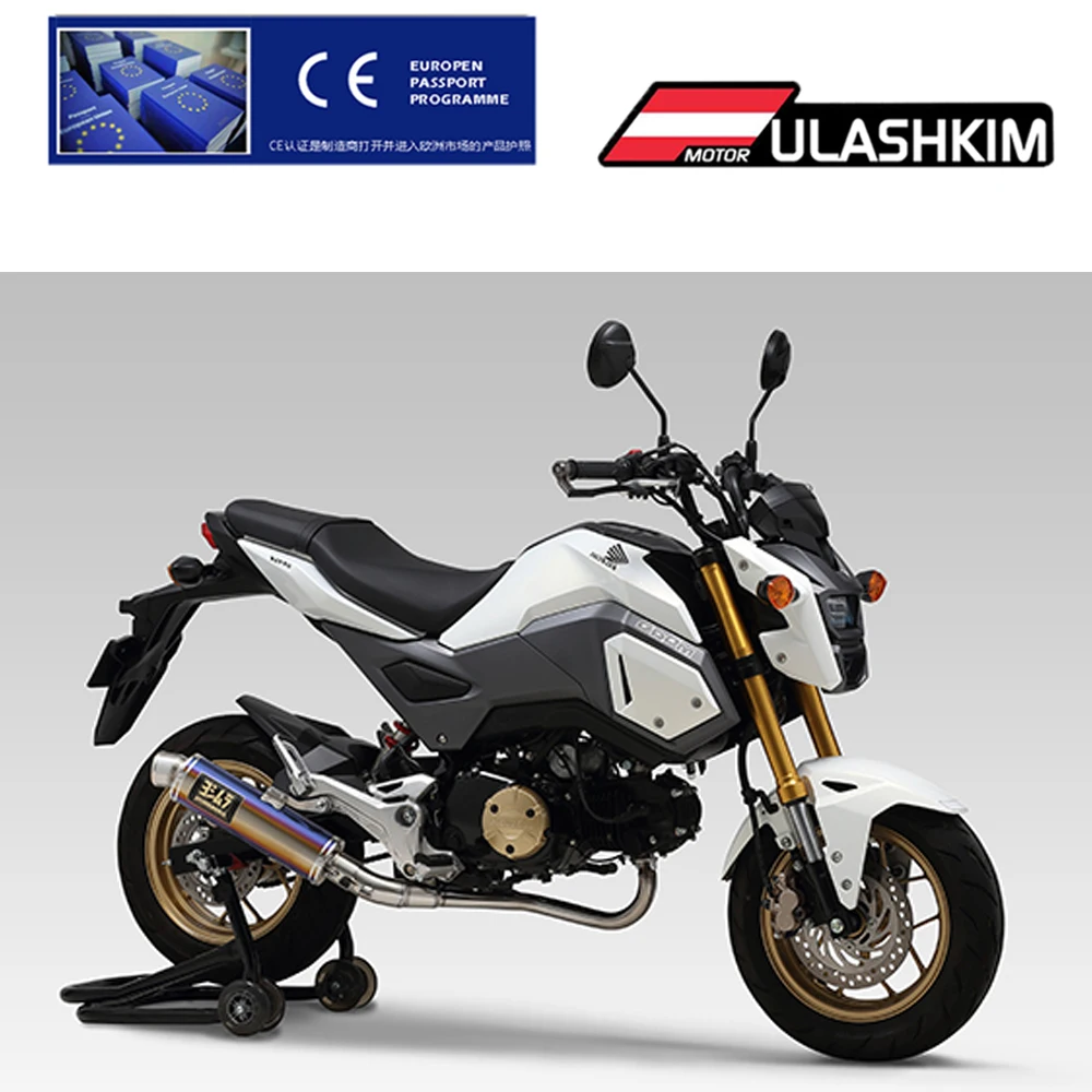 

MSX125 полная система для HONDA MSX125 глушитель Escapes Sliencer 2017-2019