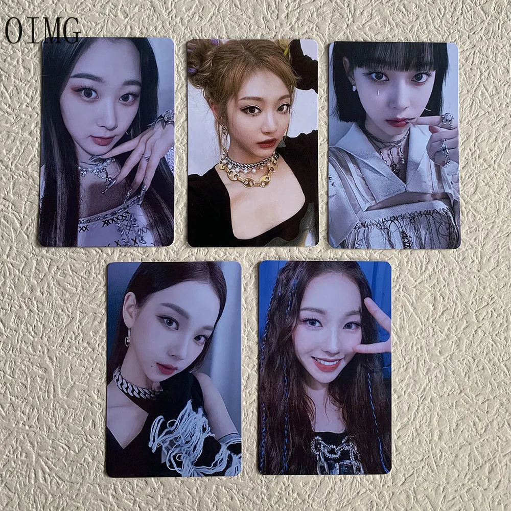 Фотооткрытки Kpop Женская Lomo открытки SAVAGE зимой NINGNING фотографические открытки новый альбом корейский Idol Поклонники Коллекция подарок - изображение