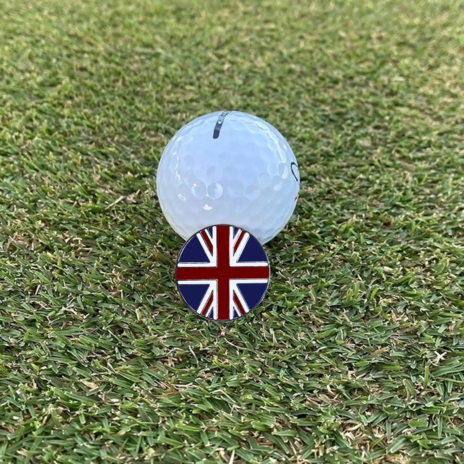

United Kingdom Golf Ball Marker Putting Alignment Aiming Tool Golf Gift Accessories Golf Club Ball Marker Putting Mark