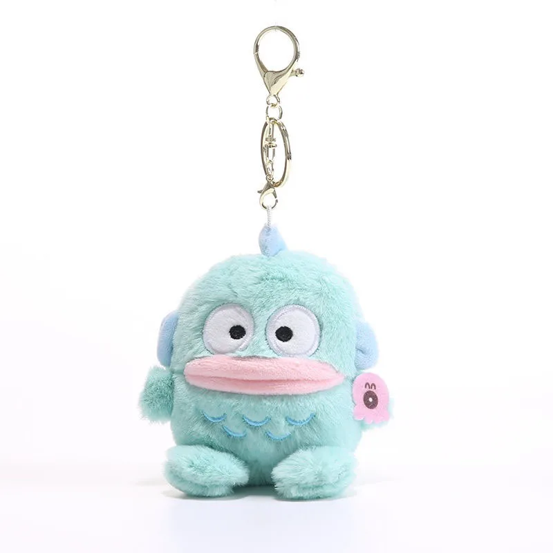 

Kawaii Hangyodon плюшевые игрушки, брелок аниме мультфильм наружный Рюкзак Кулон милые куклы подарки на день рождения для мальчиков и девочек