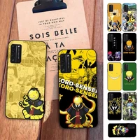 toplbpcs anime japanese assassination classroom phone case for huawei honor 10 i 8x c 5a 20 9 10 30 lite pro voew 10 20 v30
