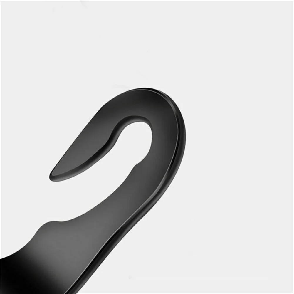 

Hook Car Seat Hook Holder Clip Organizer PP Hanger High Quality 2pcs Accessories Bag Black Can Bearable Under 20kg