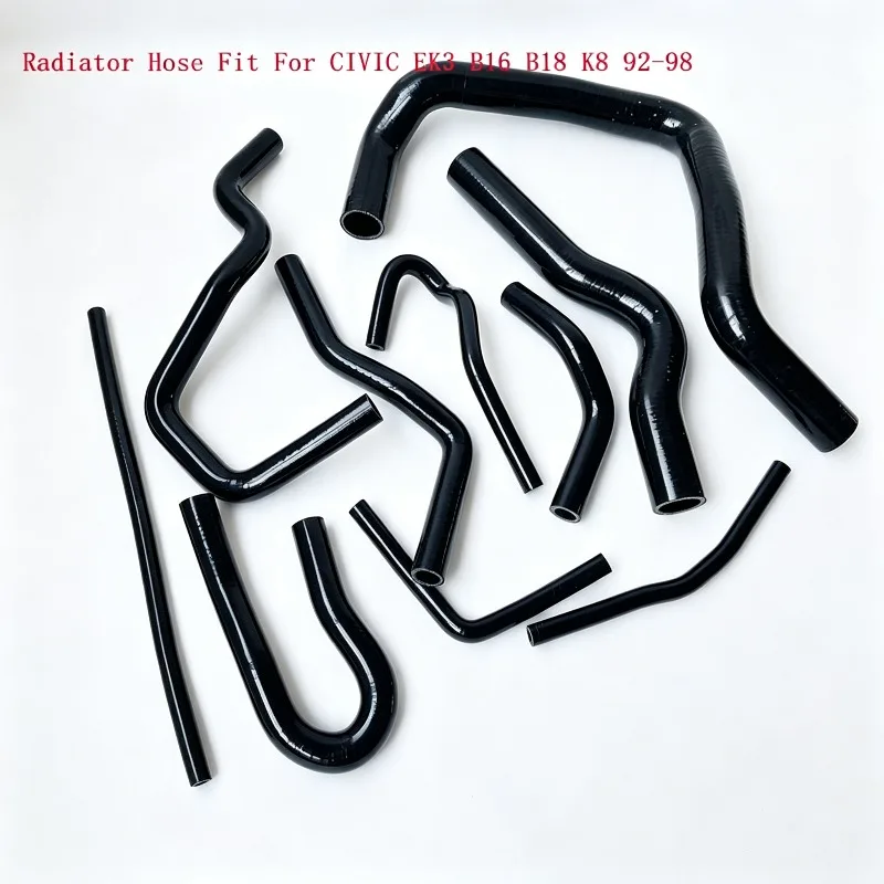 Фото Силиконовый шланг радиатора для Ho*da Civic EK3 B16 B18 K8 92-98 EK3 D15 D16 SOHC EG EK 92-00 №2
