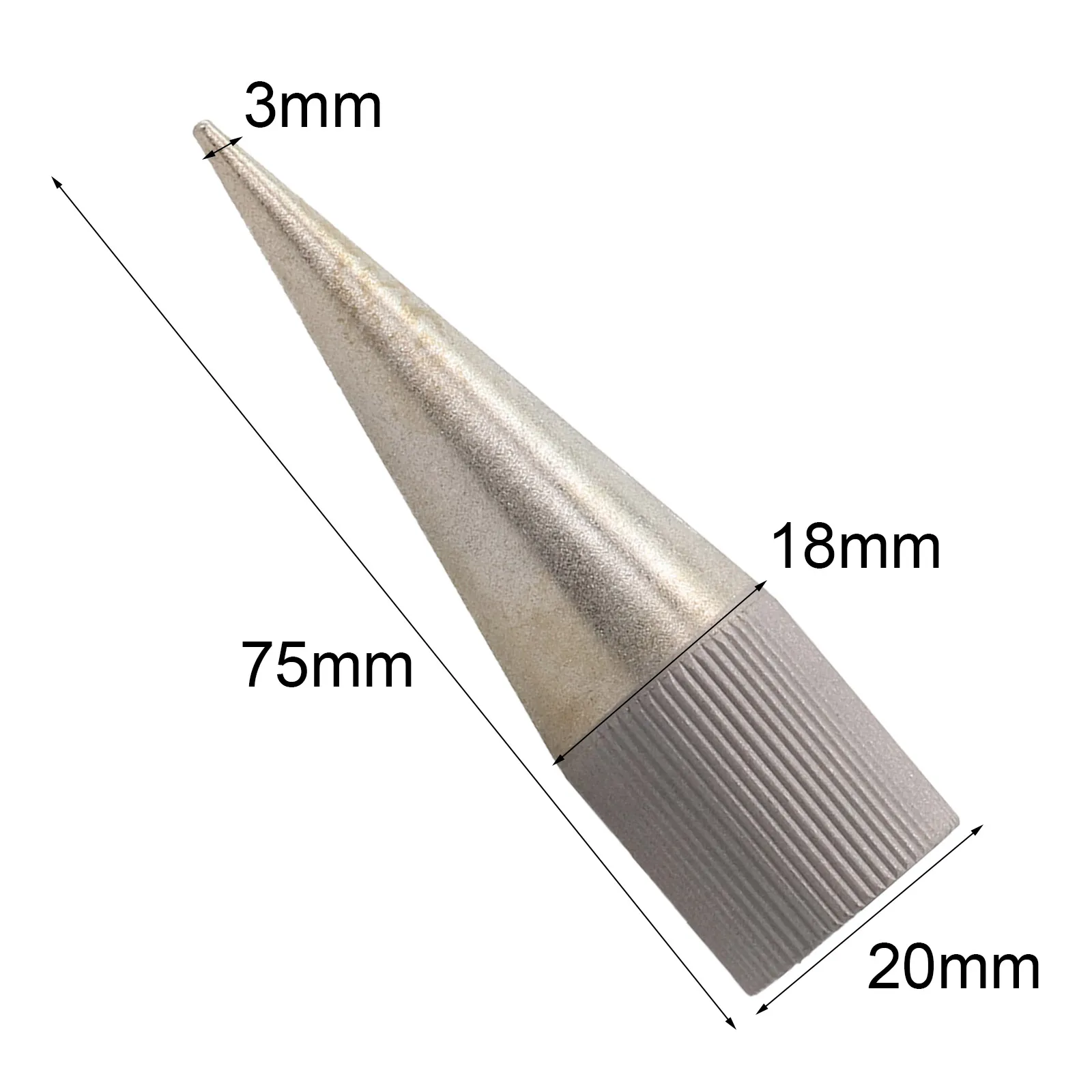 

Conical Inner Diameter 1MM Tool Accessories Punch Polishe Polisher Sharpener Sharpening Tool Stainless Steel 75mm Length