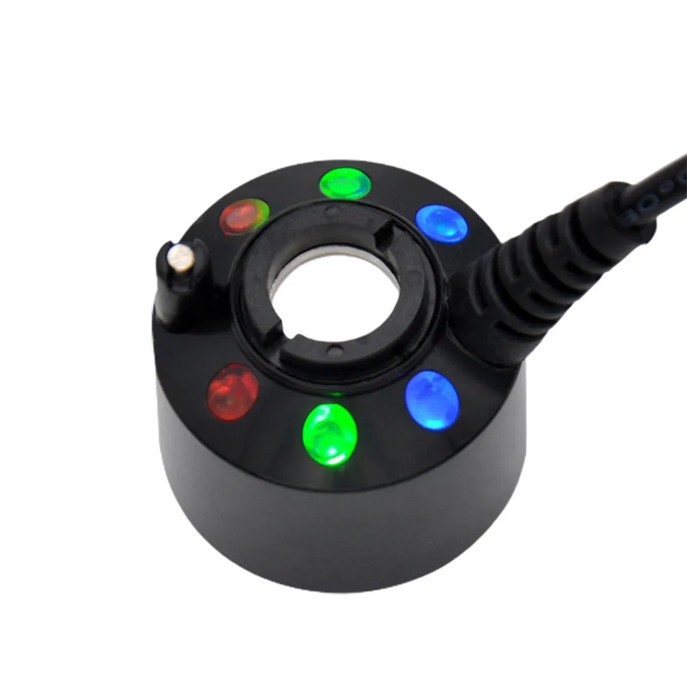 

Mist Maker Parts Mist Replacement 6 LED Lights Aquarium DC 24V For Water Pond Fountain Pond Zinc Alloy 400mL/H