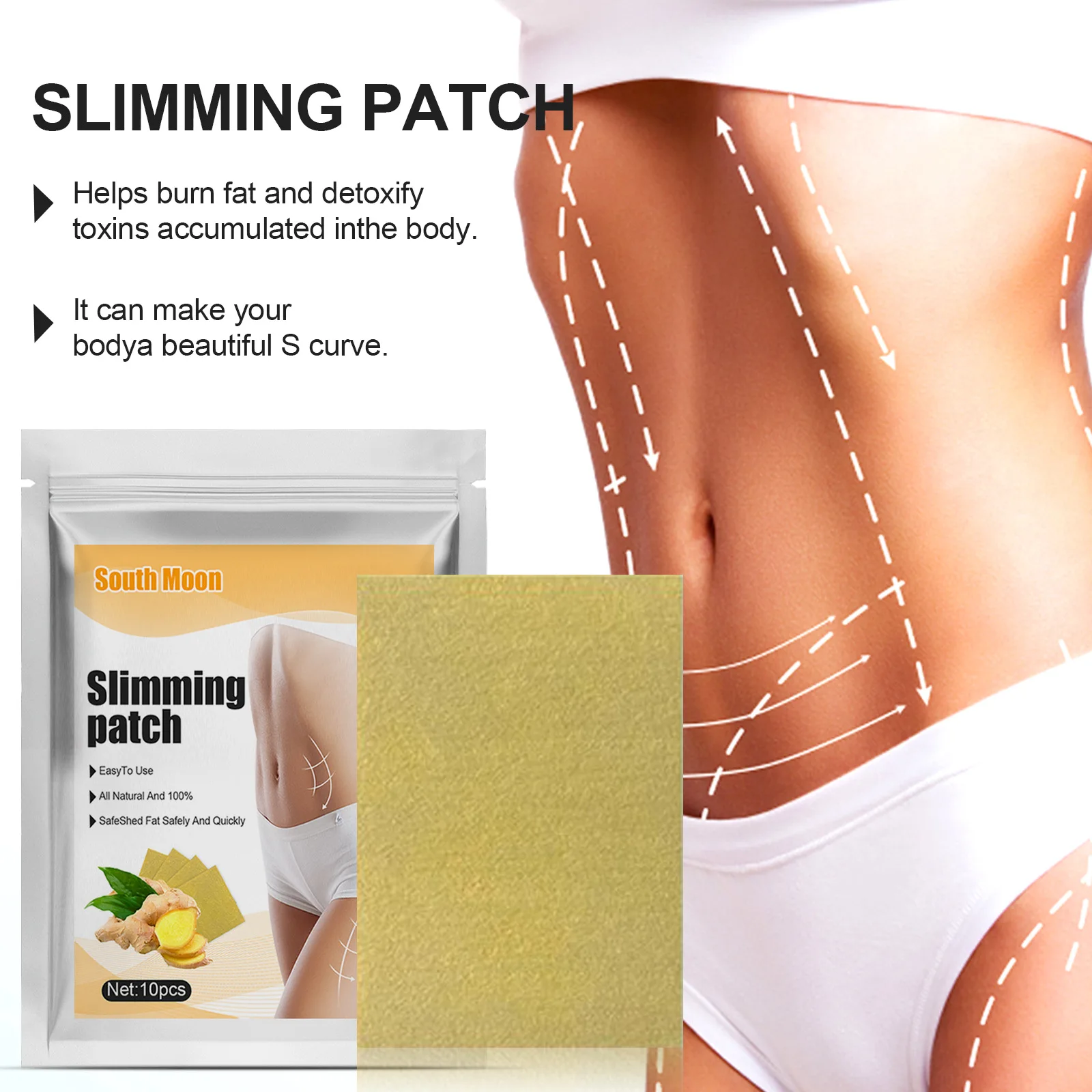 

10/100pcs Weight Loss Slim Patch Navel Sticker Slimming Product Fat Burning Weight Lose Belly Waist Plaster Dropshipping