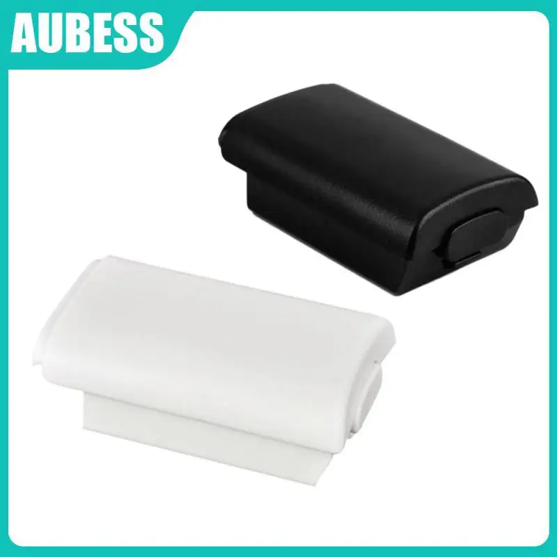 

2pcs Back Cover High Quality Rechargeable Case Shell Aa Battery Game Accessories For Microsoft Balck And White Controller