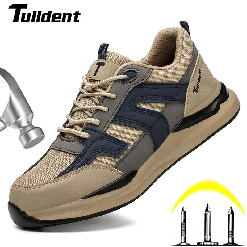 Safety Shoes Men With Steel Toe Cap