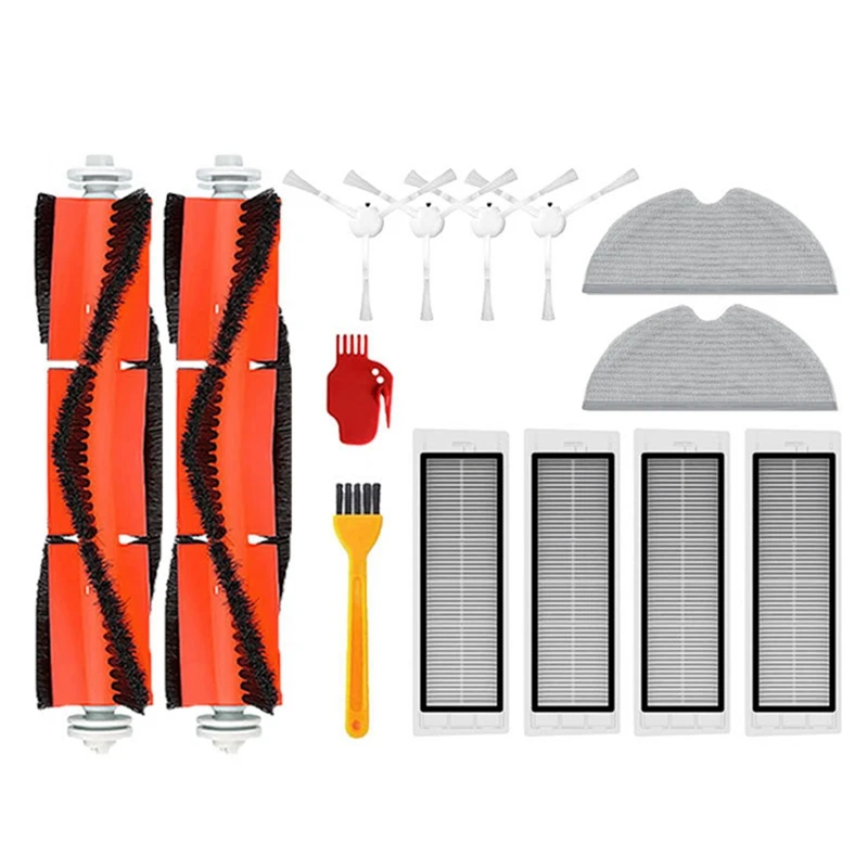 

For Xiaomi 1C 1T Mi Robot Vacuum Mop Dreame F9 Mijia Robotic Vacuum Cleaner Parts Kits Main Side Brush