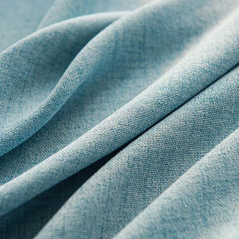 

Льняные полупрозрачные шторы AOSIDI