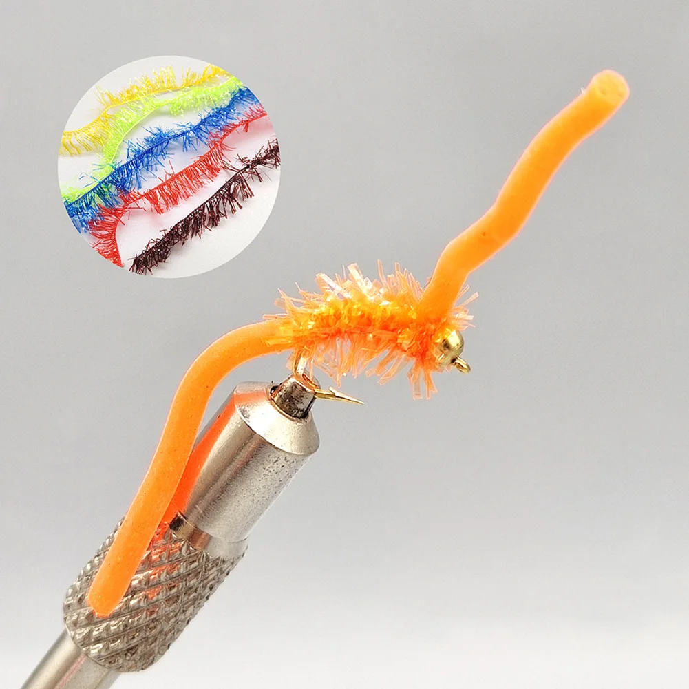 

Brand New Fishing Lure Trout Lure Fly Fishing Fly Fishing Lures Worm Fly Bait 4pcs Fly Bait Brass High Carbon Steel