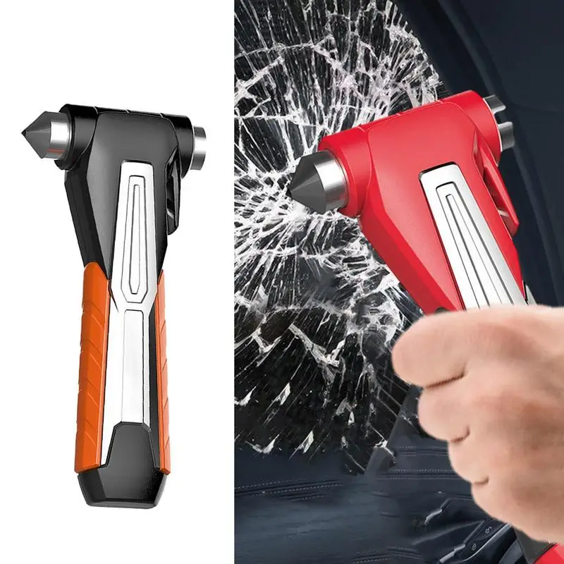

1Pcs Car Safety Hammer Life Saving Escape Emergency Hammer Seat Belt Cutter Window Glass Breaker Car Rescue Tool Accessories
