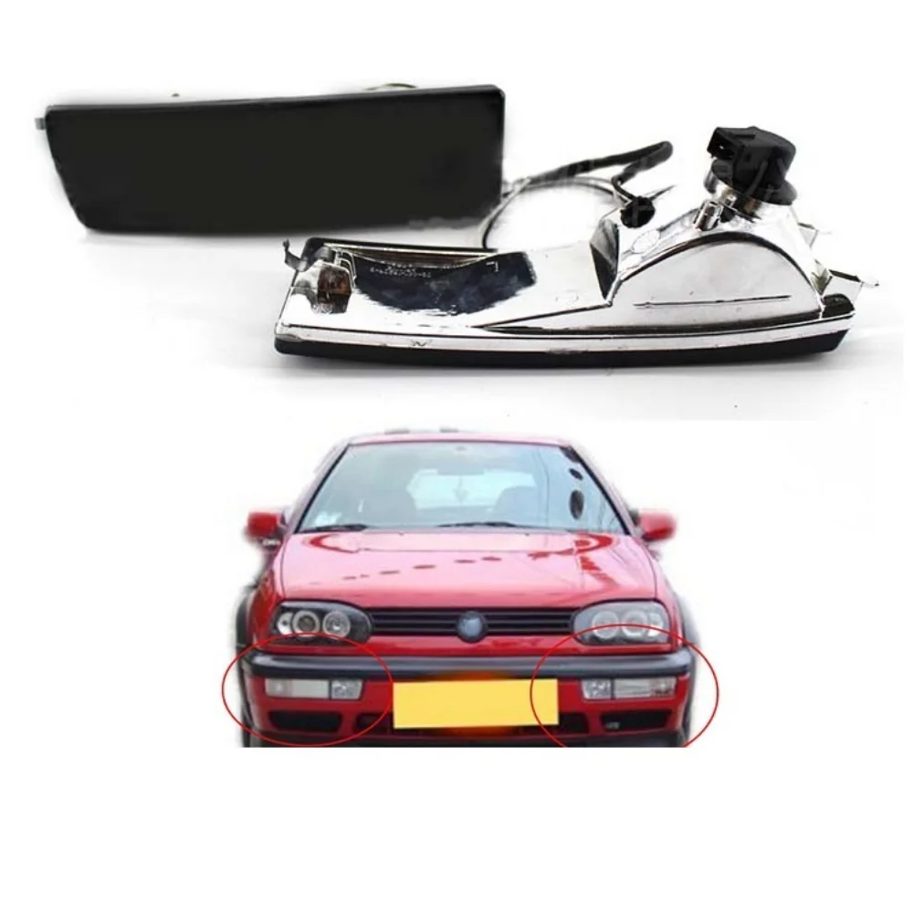 

2 piece Foglight Fog lights for Volkswagen VW Golf 3 crystal fog lights anti-fog lights 1992 1993 1994 1995 1996 1997