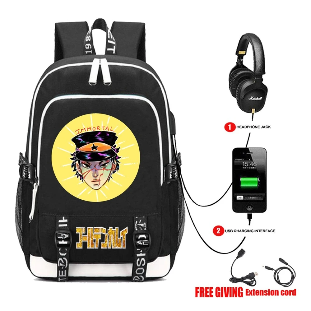 

Рюкзак из ткани «Оксфорд» с износостойким принтом