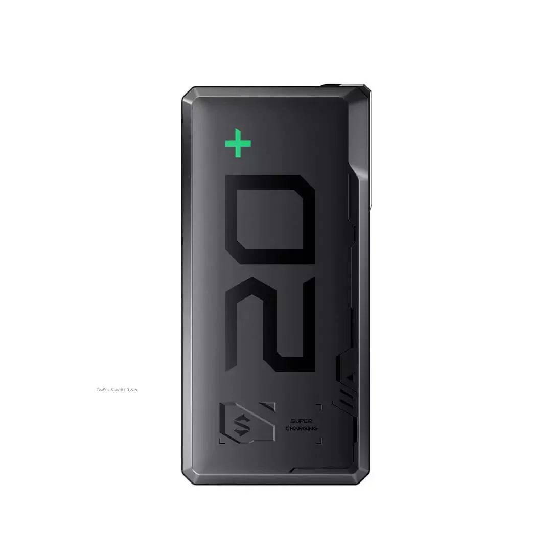 

NEW2023 MI BlackShark Power Bank 20000mAh External Battery Bank 18W Quick Charge With Three USB Output For Apple Fast Charge