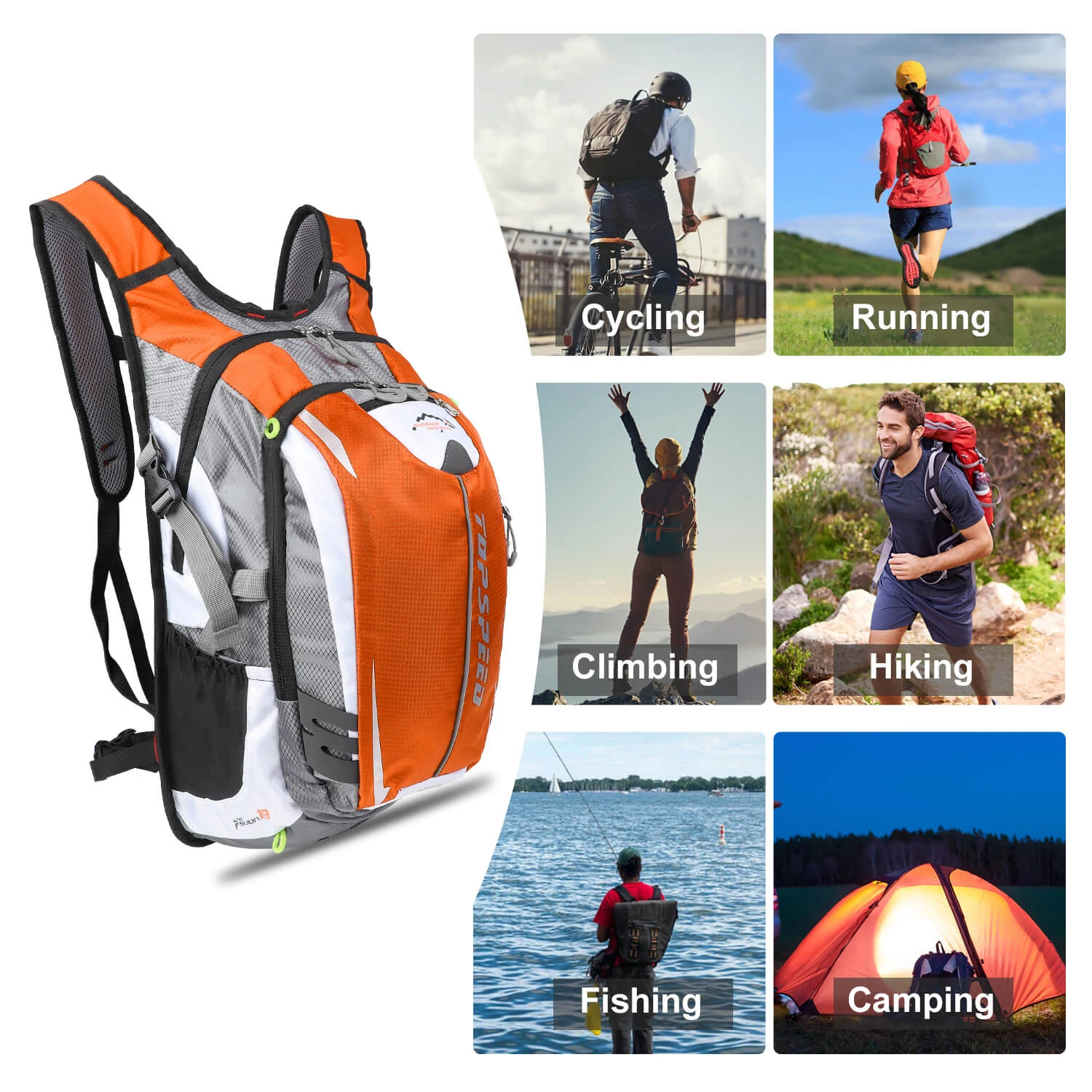 WEST BIKING велосипедные рюкзаки 18 л для активного отдыха кемпинга пешего туризма