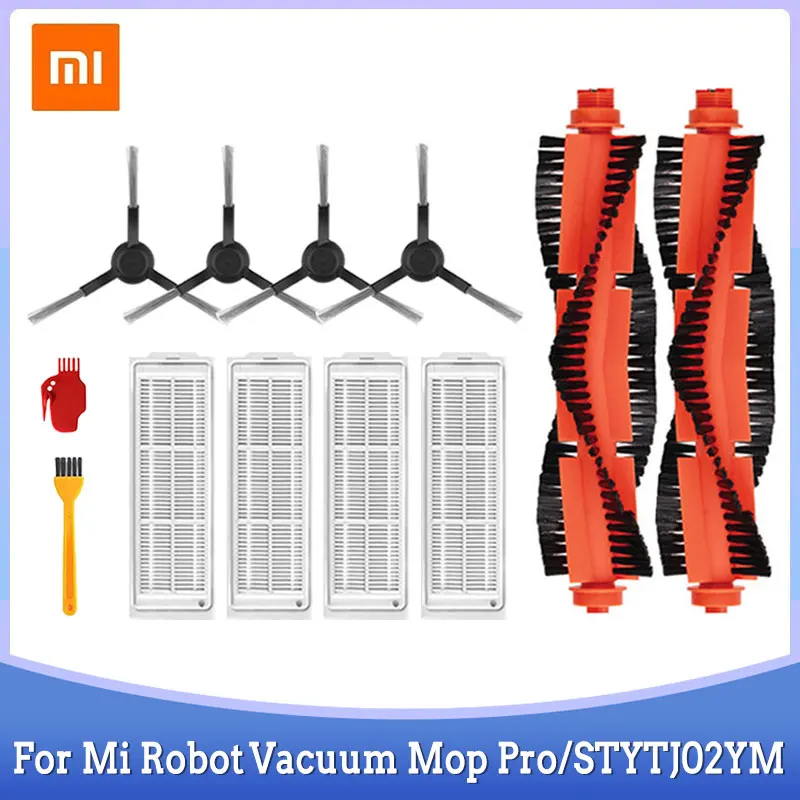 

Hepa Filter Mop Cloth For Xiaomi Robot Vacuum Mop Pro STYJ02YM Mijia Vacuum Cleaner Accessories Spare Part Main Side Brush Kits