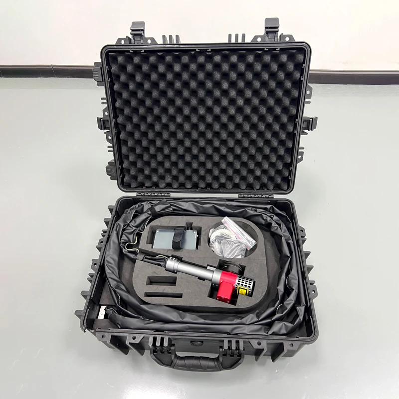 Удаление ржавчины поверхности 300 Вт Лазерная чистящая машина Лучшая цена 100 200 Carbon