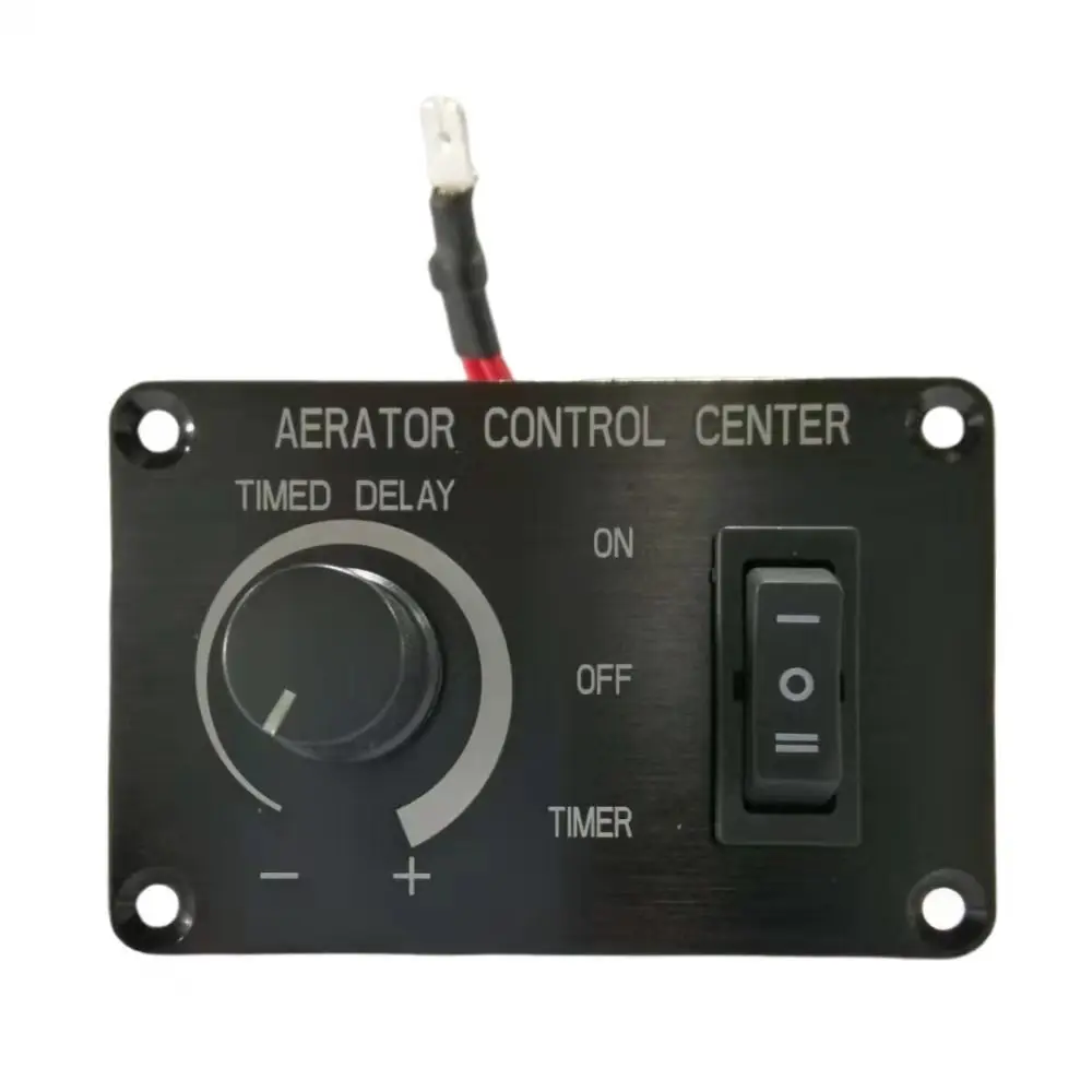 Marine Boat Aerator Livewell Timer Switch Panel Adjustable Auto 12V 10Amp IP65 Free Shipping