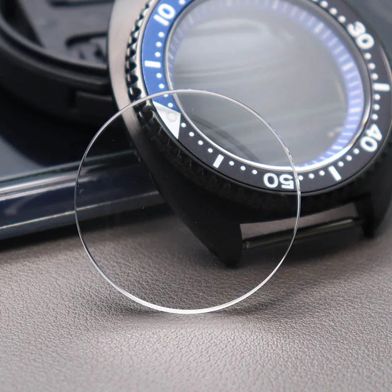 32mm Sapphire Crystal Glass High Quality Watch Accessories Replacement Part For Seiko skx007 skx013 Mod 45mm Case Repair Tools