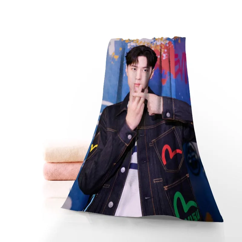 

Полотенце Yibo с принтом, Хлопковое полотенце для лица, ткань из микрофибры для детей, мужчин, женщин, мужчин, полотенце для душа, s 70x140 см