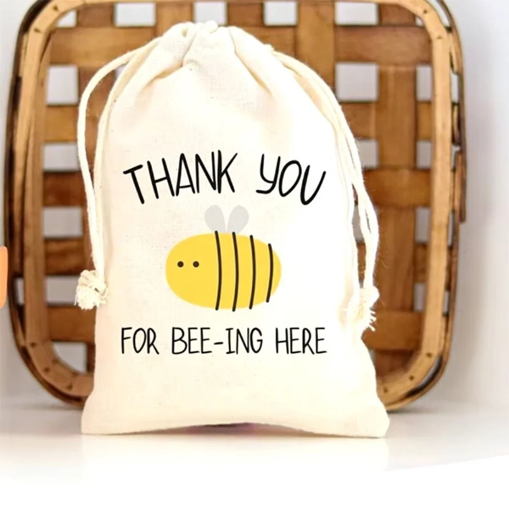 20 Сумок Bee Favor Sweet as Can Garden Тематический мальчик девочка Baby Shower 1 первый день