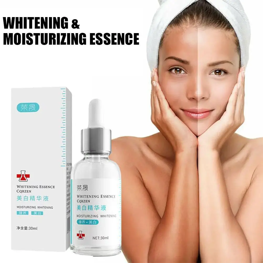 

Whitening Moisturizing Essence Remove Frekle Dark Spots Anti-Aging Skin Fine Fade Brighten Care Smooth Tone Facial Lines Sk U2X7