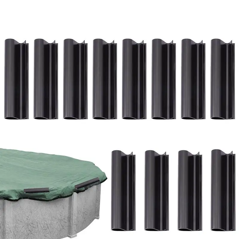 

Зажим для крышки зимнего бассейна, черный защитный чехол с креплением к ржавчине, для теплиц