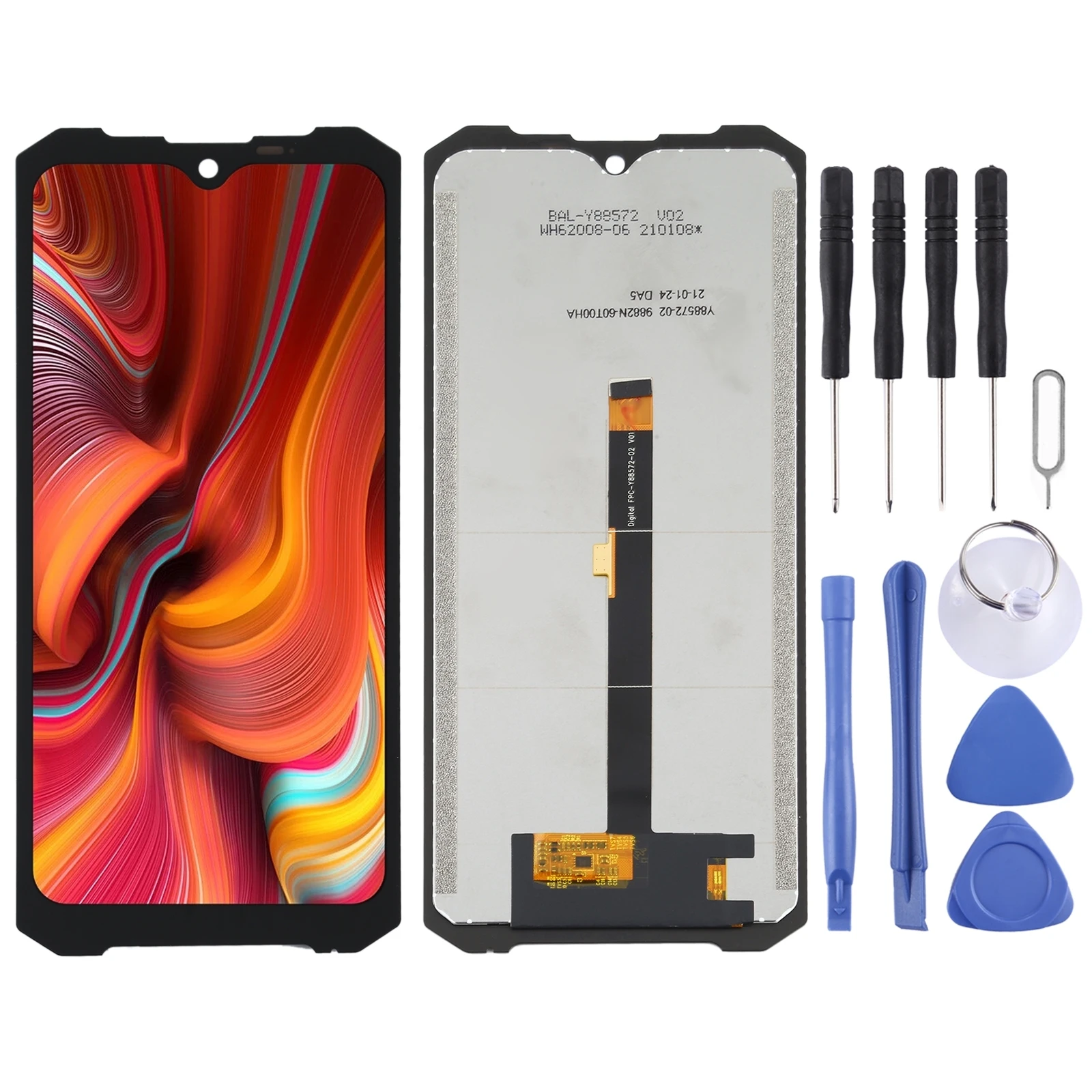 

ЖК-экран и дигитайзер в сборе для замены Doogee S96 Pro