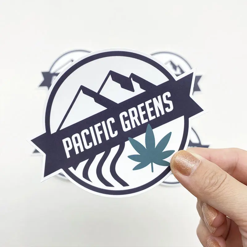 

Custom vinyl pvc self adhesive UV-Resistant individual cut sticker sheet personalized logo die cut label printing for promotion