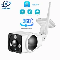 v380 pro 1080p wireless 360 panoramic camera wifi surveillance outdoor bullet smart home camera night vision