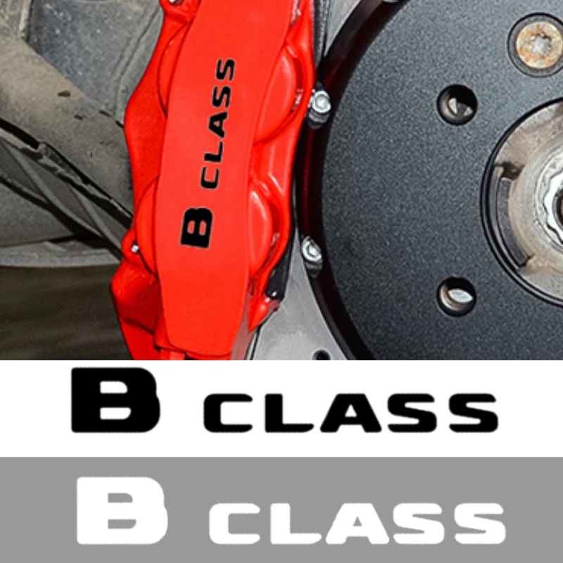6 шт., термостойкие наклейки на суппорт тормоза Mercedes Benz B Class Logo B180 B200 B220 B250 B260 B300 B360
