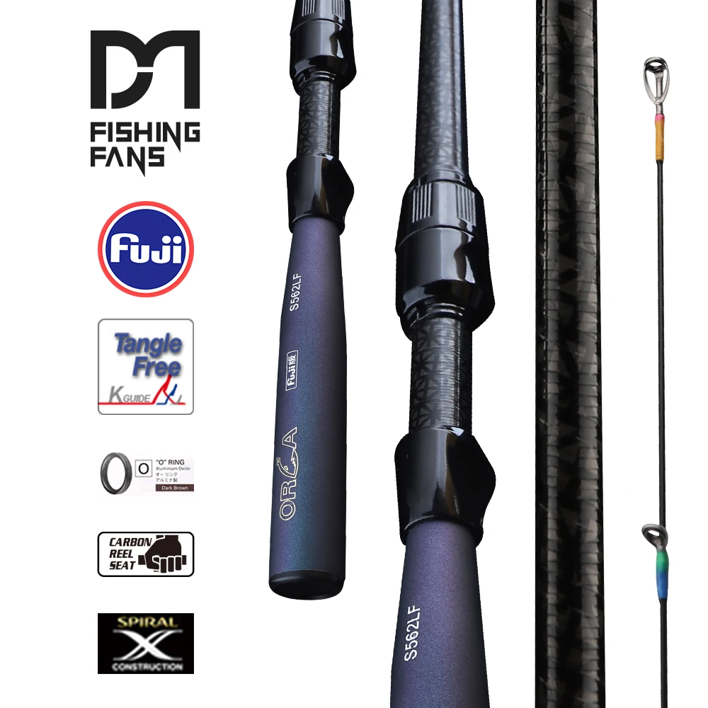 FISHINGFANS светильник рыболовные удочки FUJI &quotO&quot направляют высокоуглеродистые