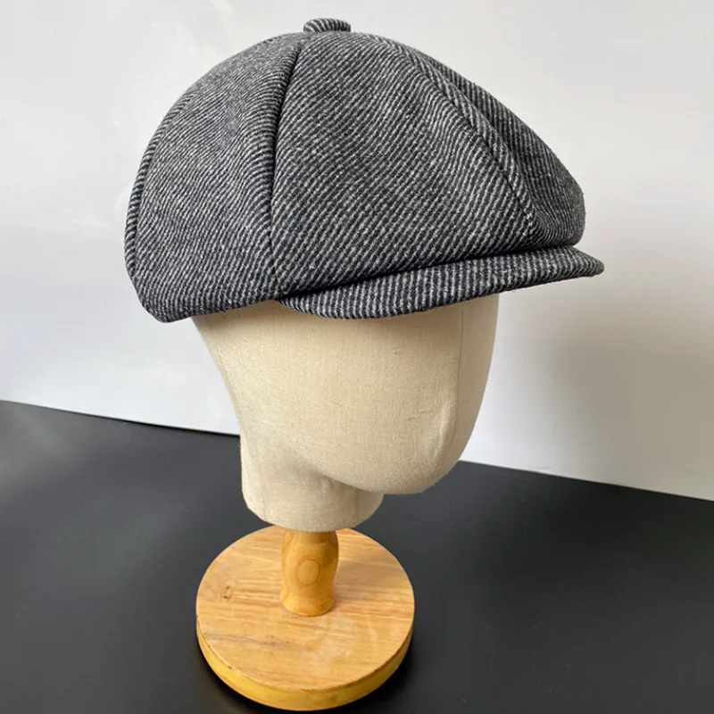 Новинка 2024 винтажные кепки газетчика мужские головные уборы для гольфа вождения